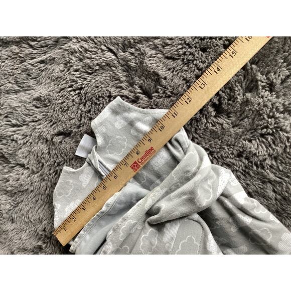 Halo Clouds Newborn Sleepsack Swaddle 3-Way Adjustable Wearable Blanket Tog 0-3M - Picture 8 of 10